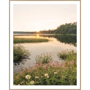 Obraz Obraz 40x50 cm Down on the Lake ID_1688890