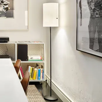 Lampička Serien Lighting serien.lighting Club S LED stojací lampa, černá - Ø základny 24 cm; výška stínidla na lampu 40 cm černá, bílá 1 x 9,1 W LED up + 2 x 4,5 W LED down - Doprava zdarma