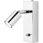 Busch Nástěnné světlo LED Karen s přepínačem chrom 1 x 6,5 W LED - Doprava zdarma