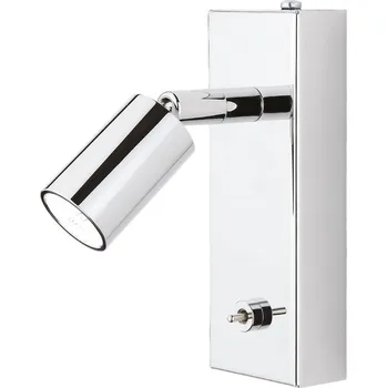Lampička Busch Nástěnné světlo LED Karen s přepínačem chrom 1 x 6,5 W LED - Doprava zdarma