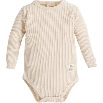 Kojenecké oblečení Makoma Body dlouhý rukáv Harmony BÉŽOVÁ - 68