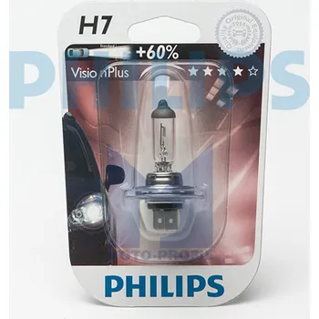 Autodoplněk H7 - PHILIPS VISION PLUS 60%, , PHILIPS, 12972VP