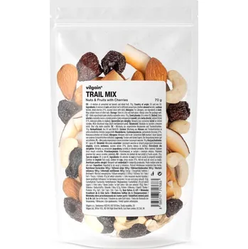Sušená potravina Vilgain Trail Mix – třešeň 70 g