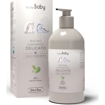 Pleťový krém Derbe Dětská koupel a šampon na vlasy Bu Bu Baby 250ml