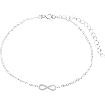 Náušnice Stříbrný nákotník mini nekonečno