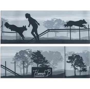 Čelenka HannahB dogwear Čelenka dog sports AGILITY - šedá