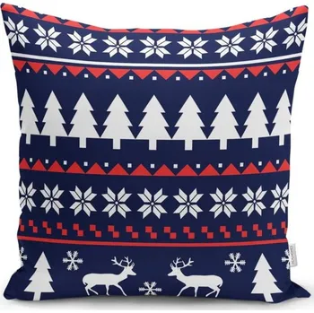 Povlak na dekorativní polštářek Povlak na polštář s vánočním motivem 43x43 cm – Mila Home ID_1552888