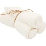 TIMBOO Ručník 3 ks 29,5 x 50 cm Daisy White