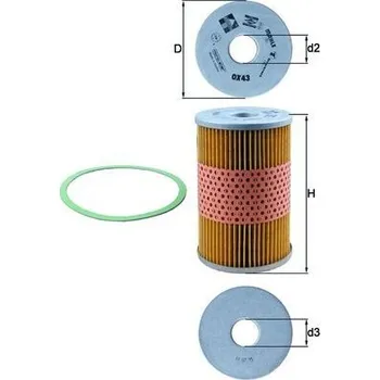 Olejový filtr Olejový filtr, , 1229988, 122998800, 211340, 236481, 24151104, 5000869, 5011442, 5011478, 6750492156, 7984871, A730X6731H3A, KNECHT, OX 43D