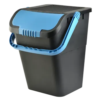 Odpadkový koš IGOTREND Igotrend, Koš modrý na tříděný odpad Eco pro 35 l