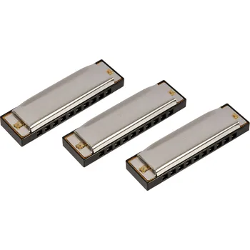 Dechový nástroj Hohner Blues Band ValuePack (C-, G-, A-major) + prodloužená záruka 3 roky