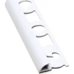 Lišta PVC ukončovací s přep. 6mm bílá