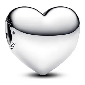 Přívěsek Přívěsek PANDORA Moments Velké srdce ke gravírování Be love 793440C00