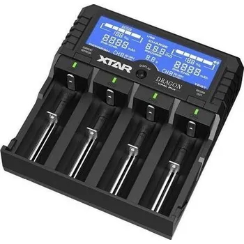 Nabíječka baterií Nabíječka Xtar VP4L Plus Dragon pro Li-Ion, Ni-Cd, Ni-Mh