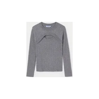 Dámská halenka Mayoral Halenka 7308 Šedá Slim Fit 16Y