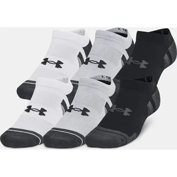 Unisexové ponožky Under Armour Unisex UA Perf Tech 1386243-011 Šedá LG