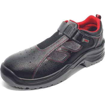 Pracovní obuv Panda Regent Mf S1P Bezpečnostní sandály s tužinkou 02030167 černá 46