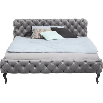 Postel KARE Design Postel Desire Silver Grey 180x200 cm