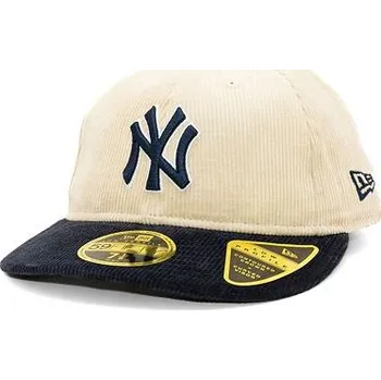 Kšiltovka Kšiltovka New Era - 59FIFTY Low Profile Cord - NY Yankees - Navy velikosti fitted caps 7 3/4 (61.5 cm)