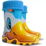 DEMAR Holínky dětské PVC zateplené STORMER LUX PRINT 0032 A kačer, vel. 20-21