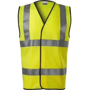 Pánská softshellová bunda Bezpečnostní vesta unisex HV Bright