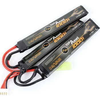 Baterie pro airsoftovou zbraň Li-Pol akumulátor TopArms 11,1V 1000mAh 20C/30C - CQB