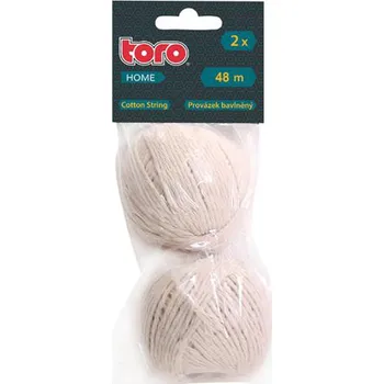 Sada nářadí Bavlněný provázek TORO 48m 2ks