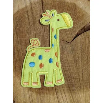 Textilní nažehlovací páska Nažehlovačka žirafa velká