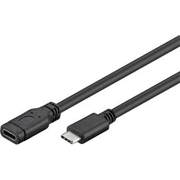 Datový kabel PremiumCord USB- C prodlužovací kabel (USB 3.2 generation 1), C/M - C/F, 1m