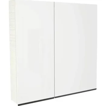 Koupelnový nábytek Zrcadlová skříňka bez osvětlení Devo Viva 2.0 pravá 85 x 15 x 85 cm structure white