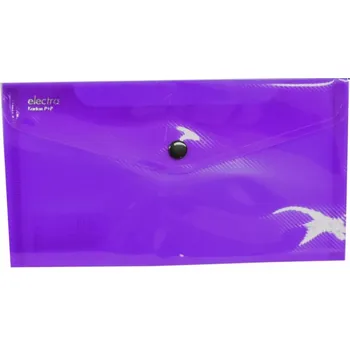 Psaníčko s drukem DL fialové