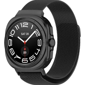 Ostatní příslušenství k chytrým hodinkám eses Milánský tah pro Samsung Galaxy Watch Ultra 47 mm - Černý