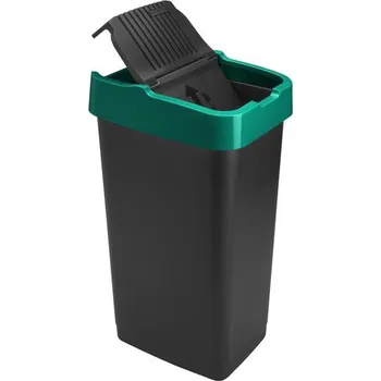 Odpadkový koš Plastový odpadkový koš HEIDRUN 60l Varianta: ŽLUTÁ