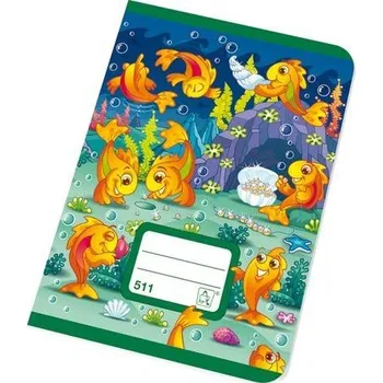 Sešit Papírny Brno Školní sešit A5 511 s PL 10 listů linkovaný