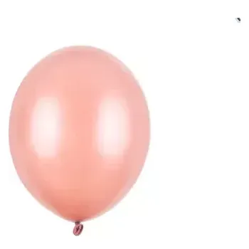 Balónek Balón Strong 30cm – metalický růžovo-zlatý