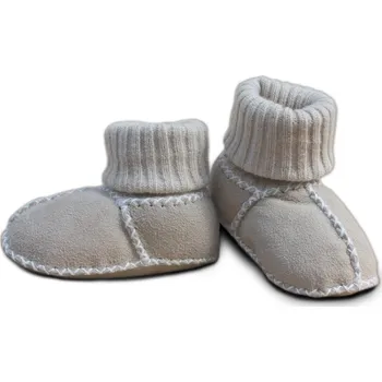 Capáčky EISBÄRCHEN capáčky kožešinové s nápletem sand Velikost (od výrobce): 18/19