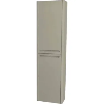 Koupelnový nábytek Koupelnová skříňka vysoká Devo Gloria 2.0 šedá matná 40 x 172 x 33 cm GL2-S2DKLE40-1-F111