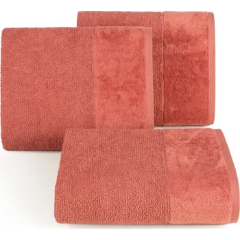 Ručník BAVLNĚNÝ RUČNÍK LUCY 30X50 CM CIHLOVÁ