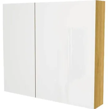 Koupelnový nábytek Zrcadlová skříňka bez osvětlení Devo Vena 2.0 pravá 80 x 15 x 70 cm kitami mountain