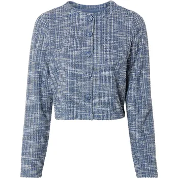 Dámské sako esmara® Dámský tvídový blejzr (40, modrá)