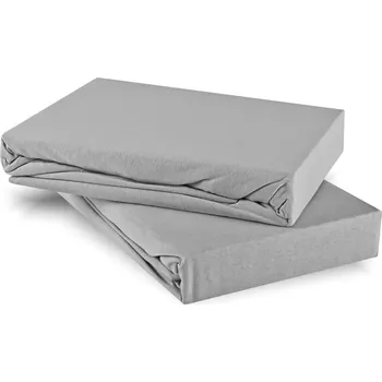 Prostěradlo Prostěradlo ložní šedá jersey EMI: Prostěradlo 160x200