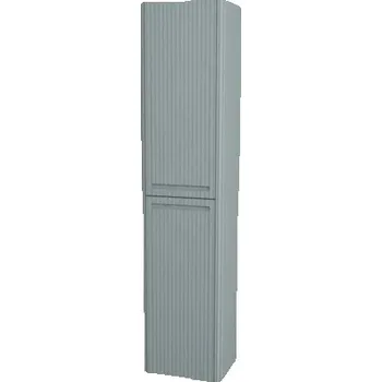 Koupelnový nábytek Koupelnová skříňka vysoká Devo Gloria 2.0 fjordová zelená 45 x 165 x 26 cm GL2-S2DLE45-2-F72