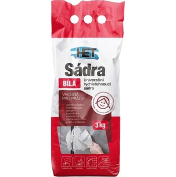 Sádra Sádra bílá – 3 kg