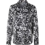 esmara® Dámská saténová blůza (38, černá/bílá)