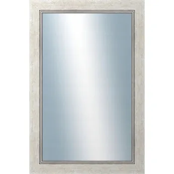 Zrcadlo Zrcadlo DANTIK nástěnné obdélníkové, dřevěný rám, 400 x 600 mm