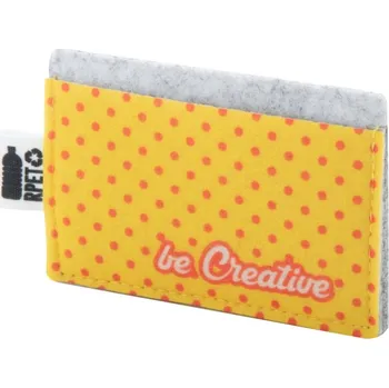 Vizitkář Reklamní CreaFelt Card obal na kreditní karty na zakázku, bílá