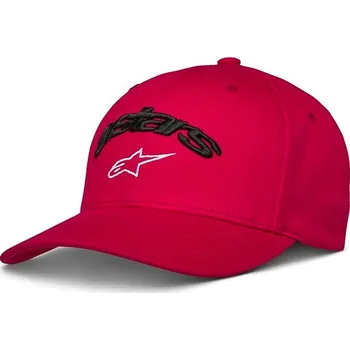 Čepice ALPINESTARS kšiltovka Arcstars, červená, vel. L/XL