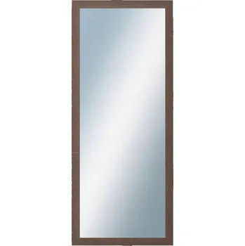 Zrcadlo DANTIK - Zrcadlo v rámu 50x120 | RETRO hnědá