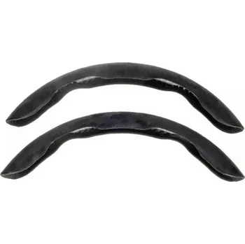 Potah na volant Boční potahy volantu 36-38 cm černá alcantara