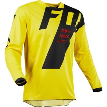 Moto dres dres Fox Racing 180 Race yellow/black XL